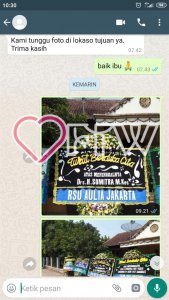 Testimonial Pelanggan Karangan Bunga - LoveFTW