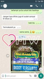 Testimonial Pelanggan Karangan Bunga - LoveFTW