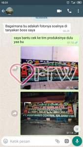 Testimonial Pelanggan Karangan Bunga - LoveFTW