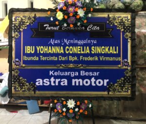 Bunga Papan Duka Cita - Palu - 13