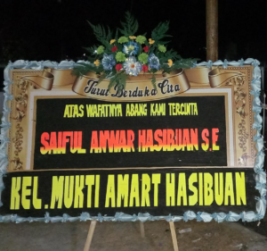 Bunga Papan Duka Cita - Palu - 4