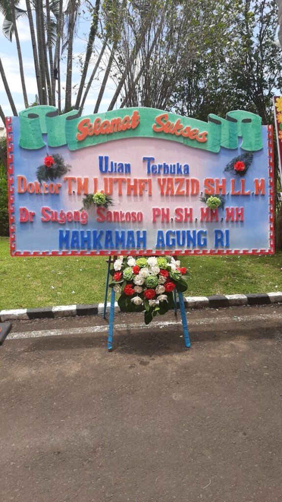 Bunga Papan Wedding - Mataram - 13