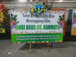 Bunga Papan Duka Cita - Palu - 8
