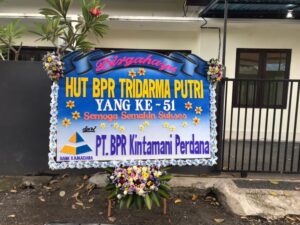Karangan Bunga Papan Congratulation - Bali 1