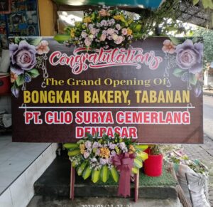 Karangan Bunga Papan Congratulation - Bali 5