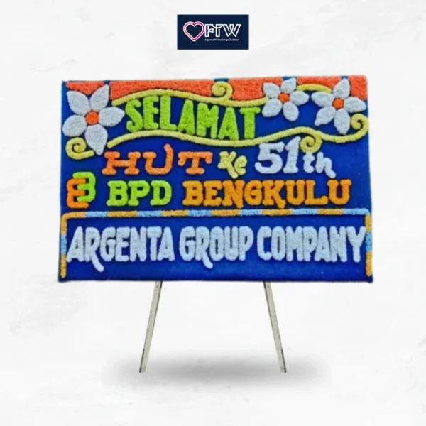 Karangan Bunga Papan - Congratulations - Bengkulu - 1