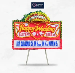 Karangan Bunga Papan Wedding – Jakarta – 6