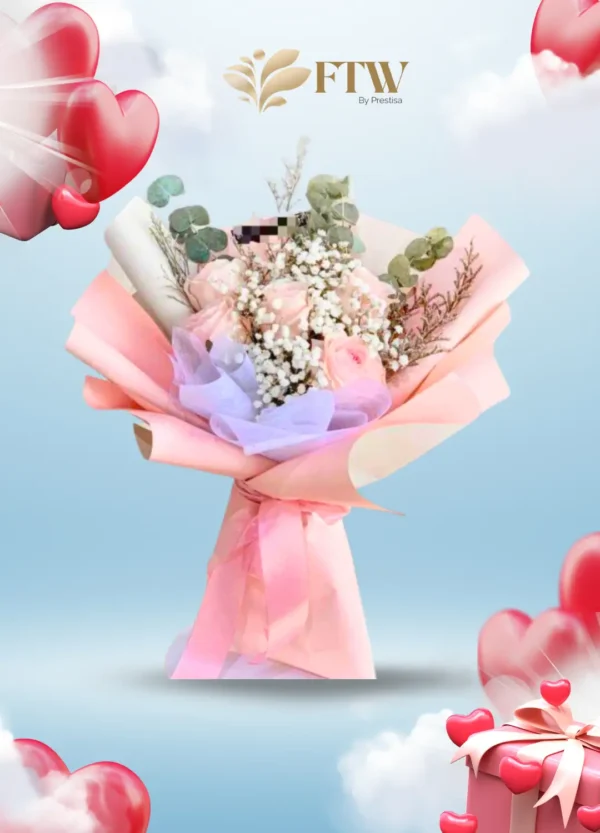 Handbouquet - Valentine - Indonesia - 003