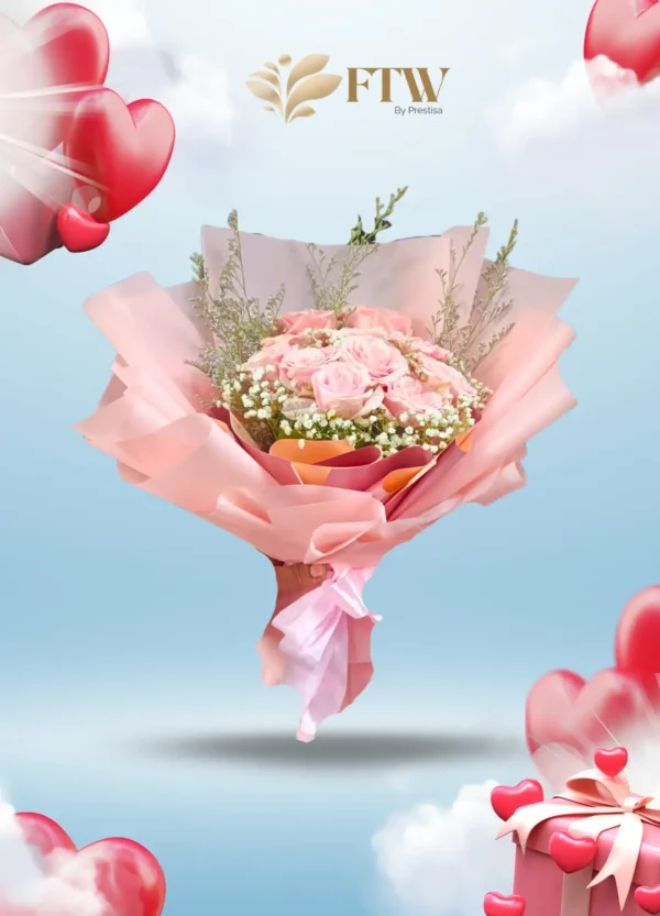 Handbouquet - Valentine - Indonesia - 002