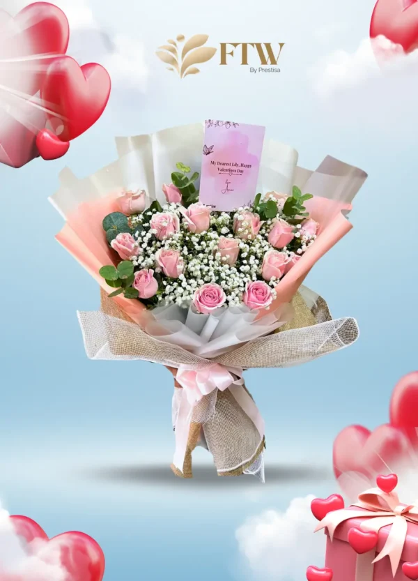 Handbouquet - Valentine - Indonesia - 017