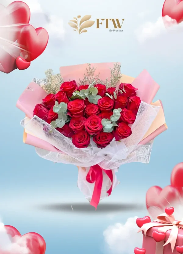 Handbouquet - Valentine - Indonesia - 019
