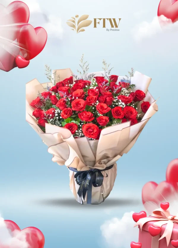 Handbouquet - Valentine - Indonesia - 022