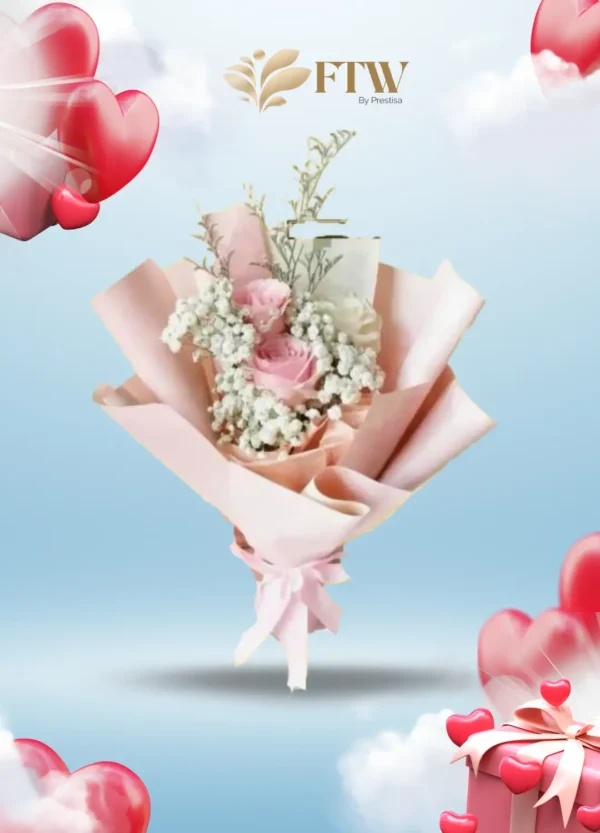 Handbouquet - Valentine - Indonesia - 009