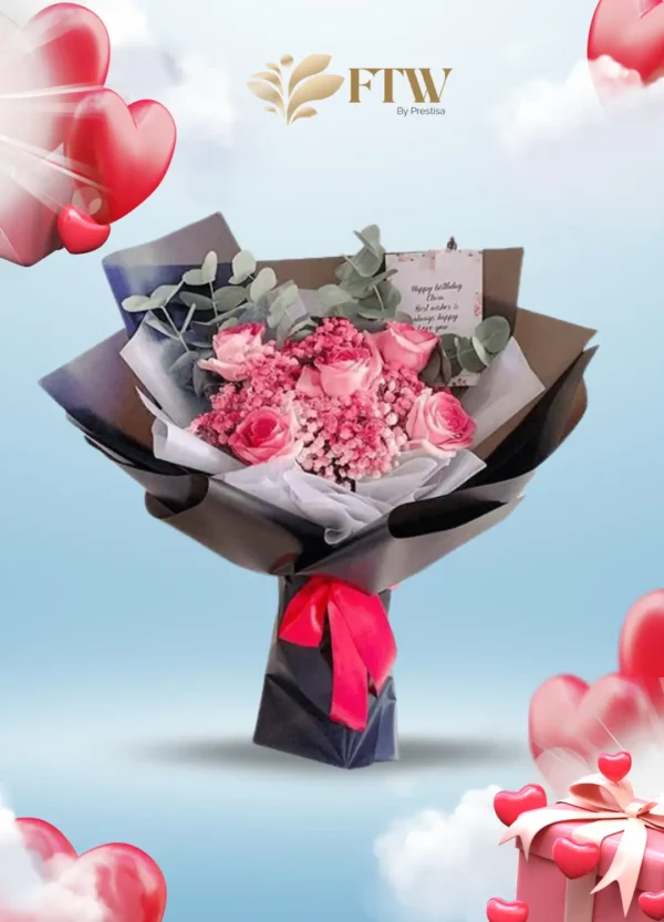 Handbouquet - Valentine - Indonesia - 004