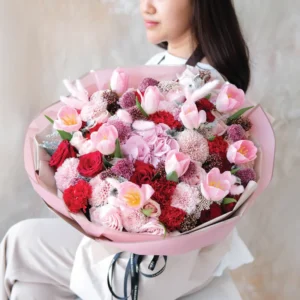 Elegant Pink Arrangement - 006