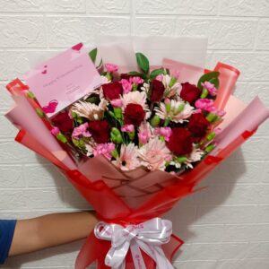 Elegant Pink Arrangement - 006