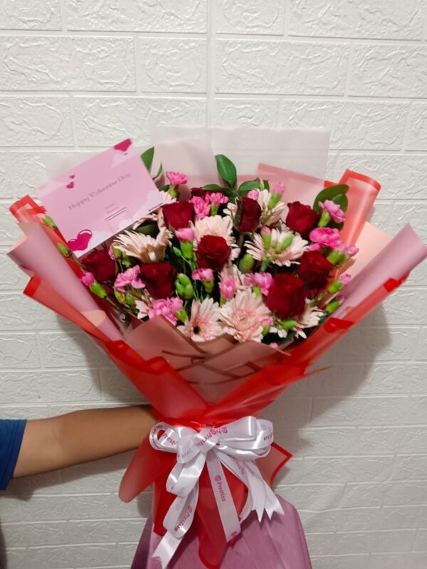 Elegant Pink Arrangement - 006