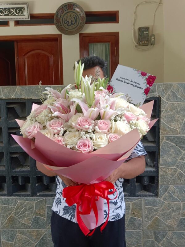 Elegant Pink Arrangement - 002