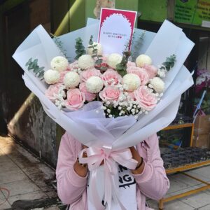 Elegant Pink Arrangement - 001