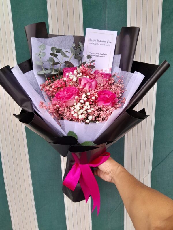 Elegant Pink Arrangement - 004