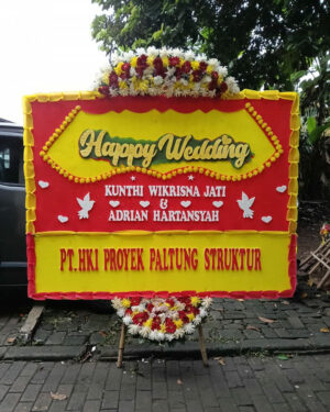 Bunga Papan - Wedding - Murah New 007