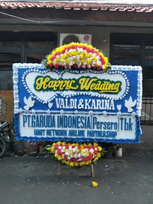 Bunga Papan - Wedding - Murah New 010