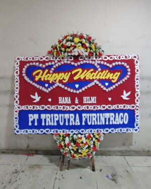 Bunga Papan - Wedding - Murah New 008