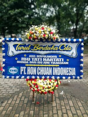 Karangan Bunga Papan - Dukacita - New 002